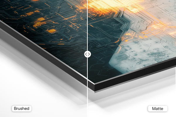 Glowing Circuit Wall