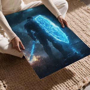 Glowing Shield Knight