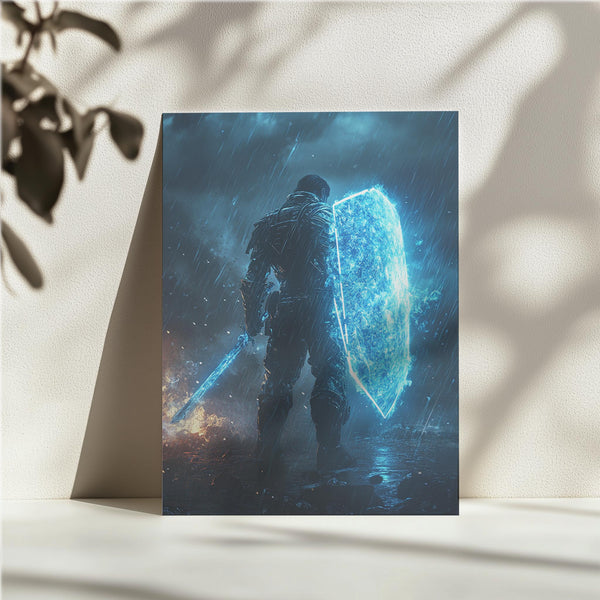 Glowing Shield Knight