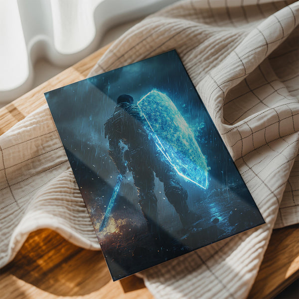 Glowing Shield Knight