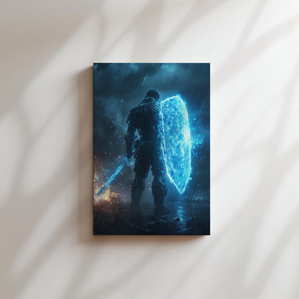 Glowing Shield Knight