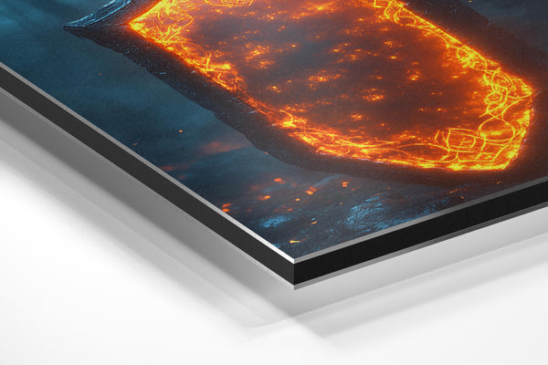 Blazing Rune Shield