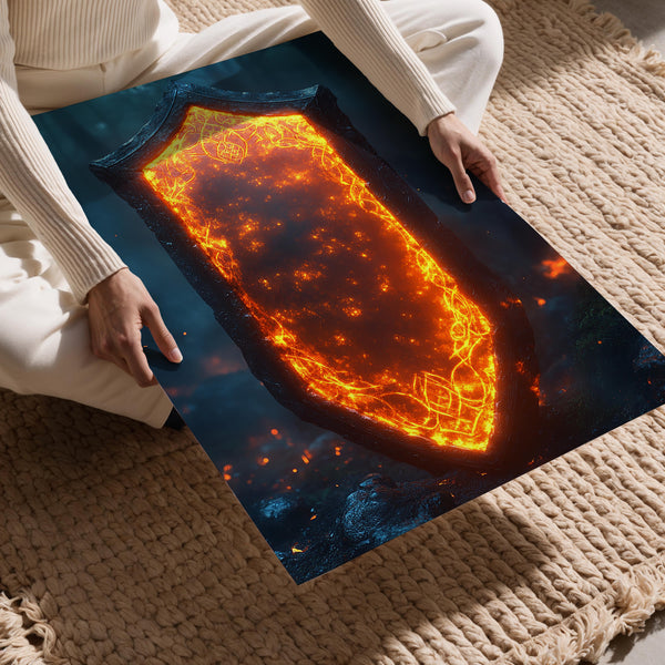 Blazing Rune Shield