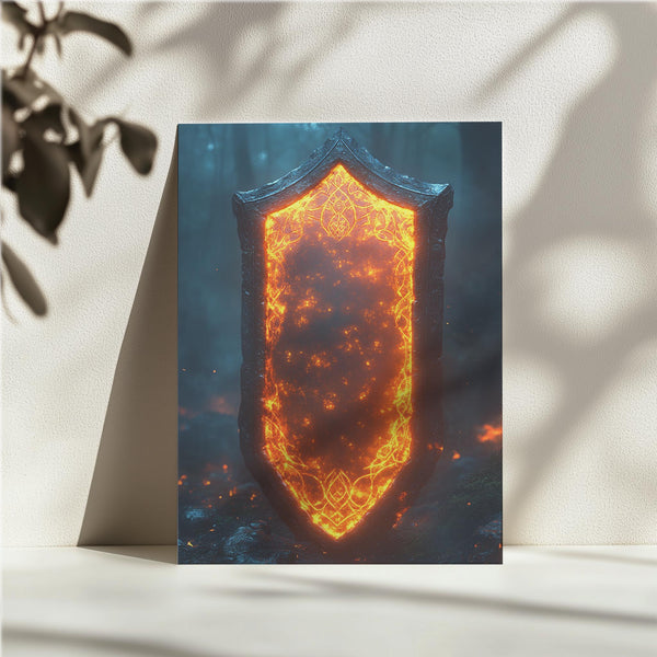 Blazing Rune Shield
