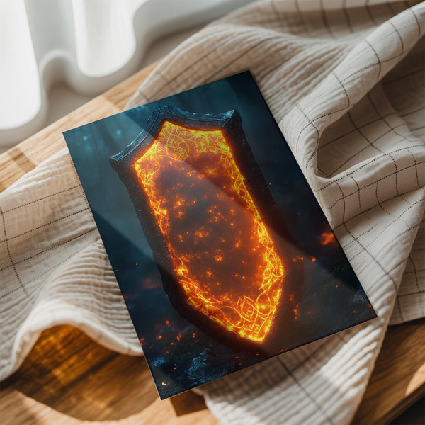 Blazing Rune Shield