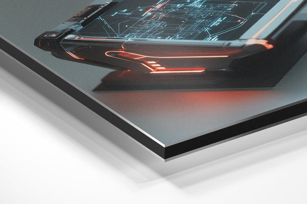 Futuristic Interface Display