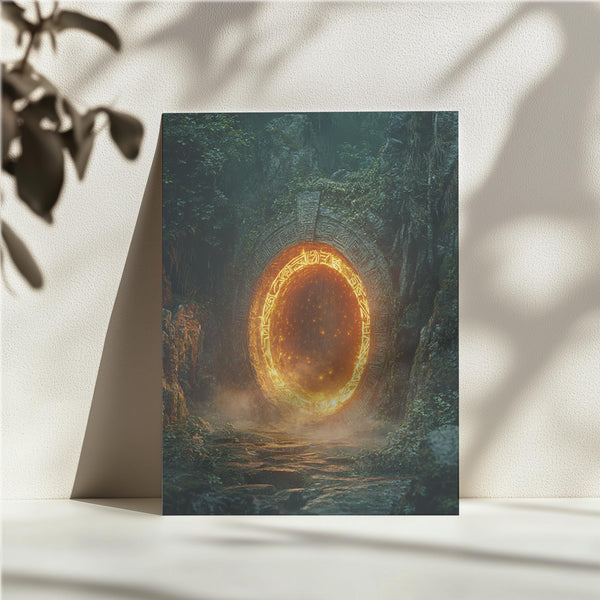 Golden Mystical Gateway