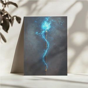 Mystic Blue Staff