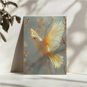 Golden Songbird Flight