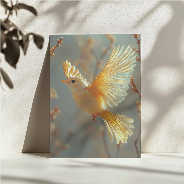 Golden Songbird Flight