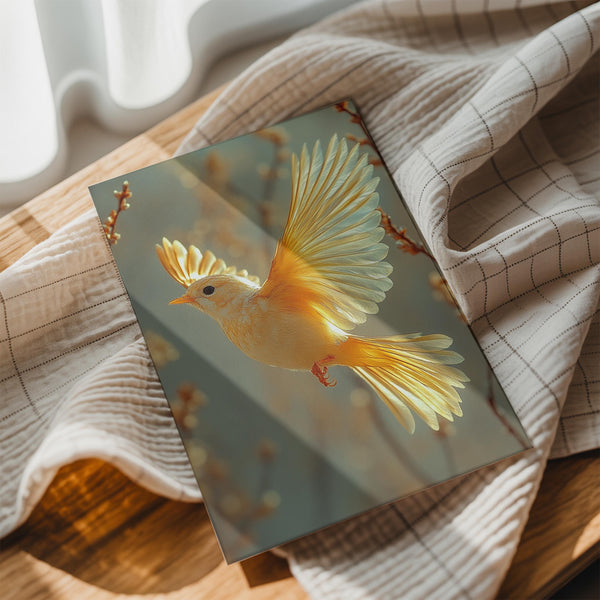 Golden Songbird Flight