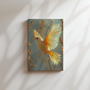 Golden Songbird Flight