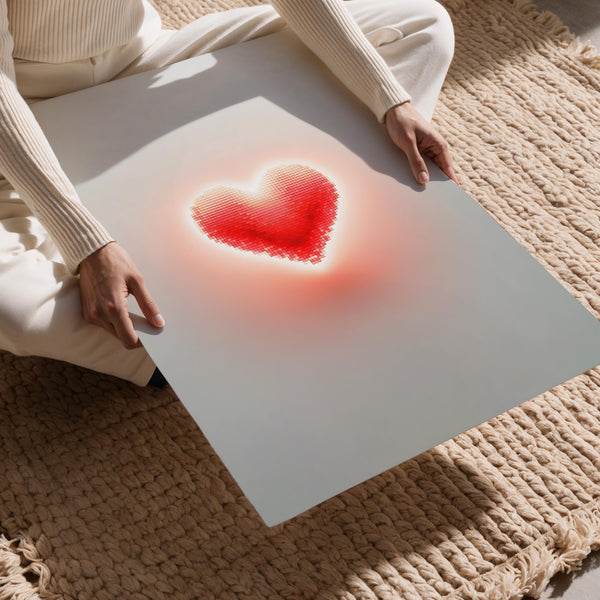 Pixelated Heart Icon