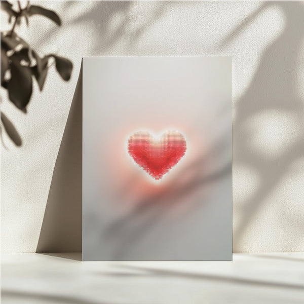 Pixelated Heart Icon