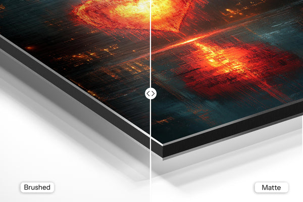 Futuristic Heart Reflection