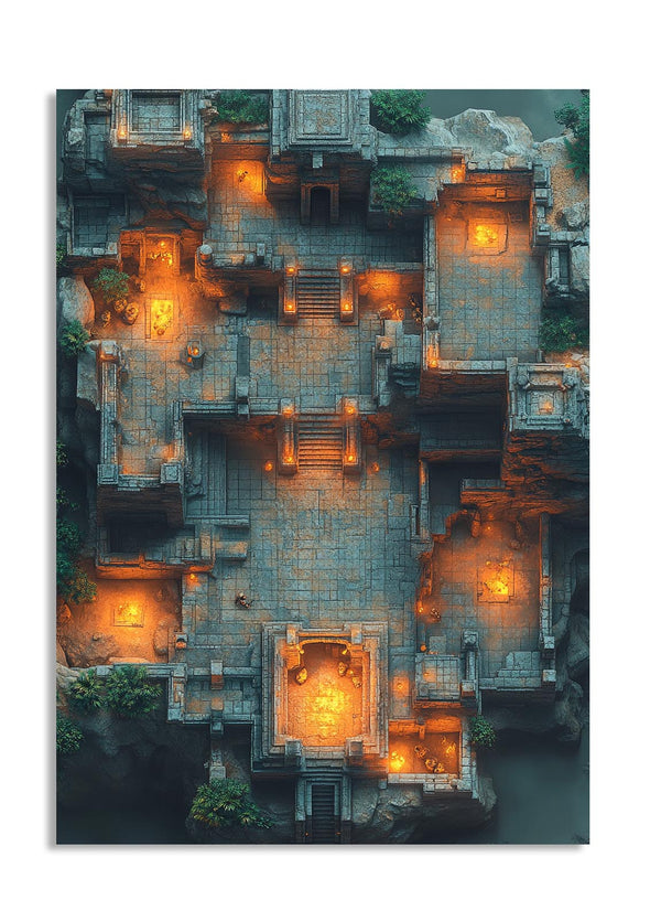 Ancient Temple Map