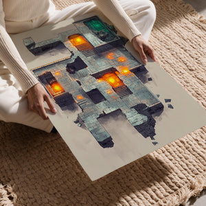 Ruined Dungeon Layout