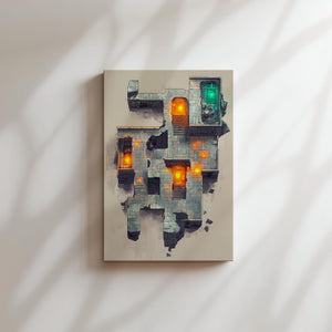 Ruined Dungeon Layout