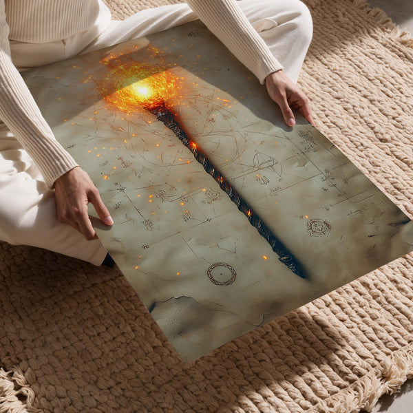 Arcane Staff Blueprints