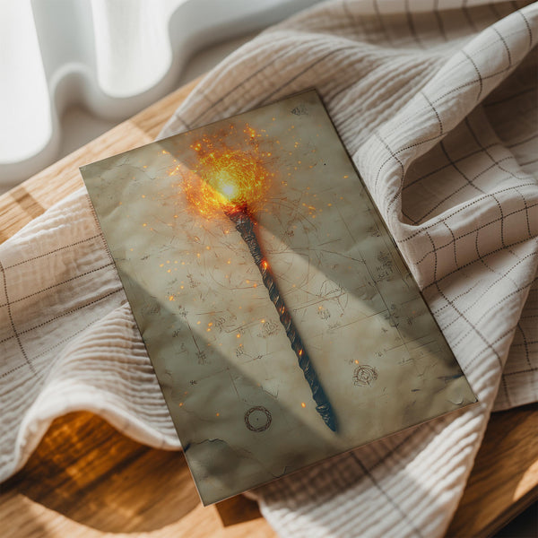 Arcane Staff Blueprints