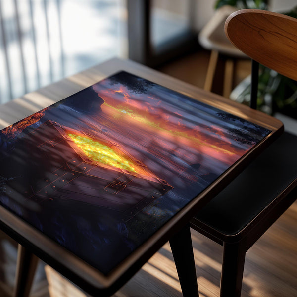 Glowing Chest Sunset