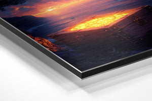 Glowing Chest Sunset