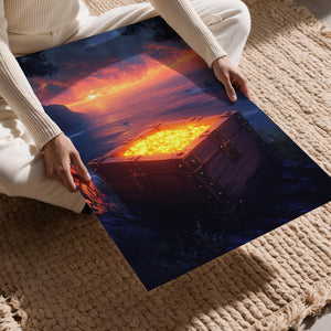 Glowing Chest Sunset