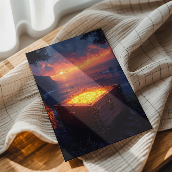 Glowing Chest Sunset