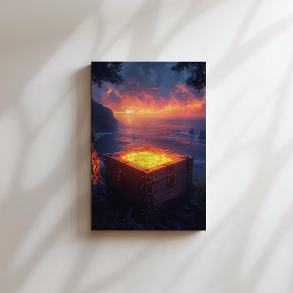 Glowing Chest Sunset