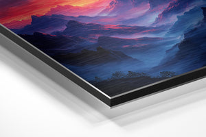 Pink Dawn Mountain Range