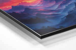 Pink Dawn Mountain Range