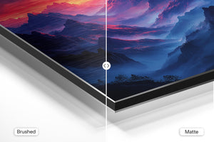 Pink Dawn Mountain Range