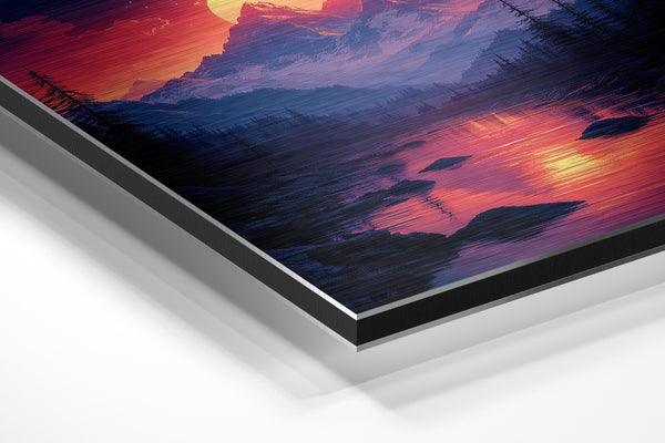 Tranquil Sunset River