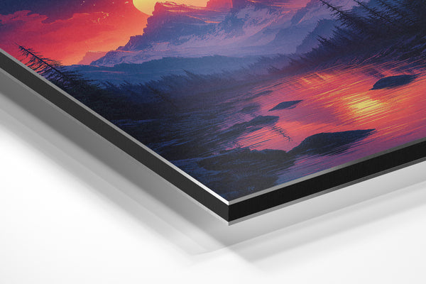 Tranquil Sunset River