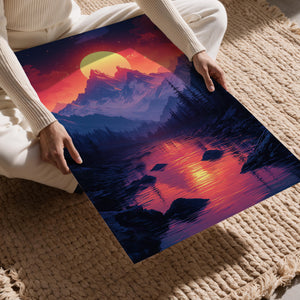 Tranquil Sunset River