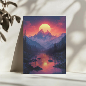 Tranquil Sunset River