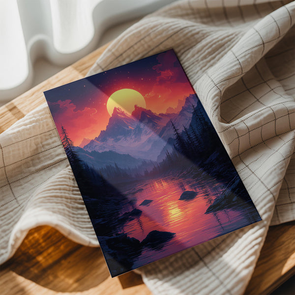 Tranquil Sunset River