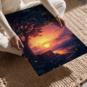 Golden Sunset Sanctuary