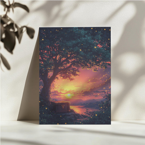 Golden Sunset Sanctuary