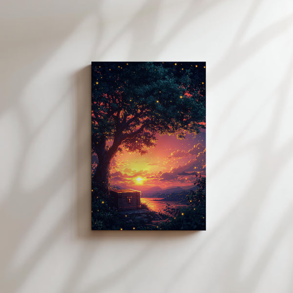 Golden Sunset Sanctuary