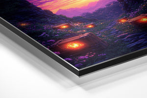 Glowing Path at Dusk