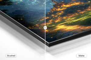 Golden Castle Night Sky