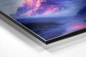 Majestic Pink Mountain