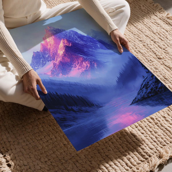 Majestic Pink Mountain