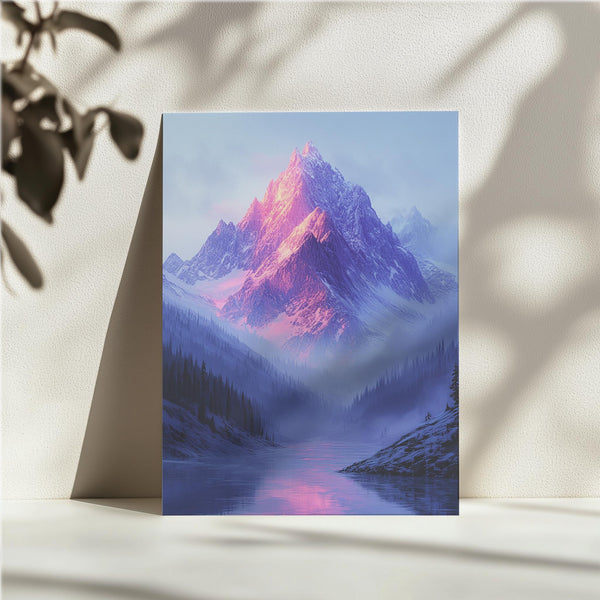 Majestic Pink Mountain