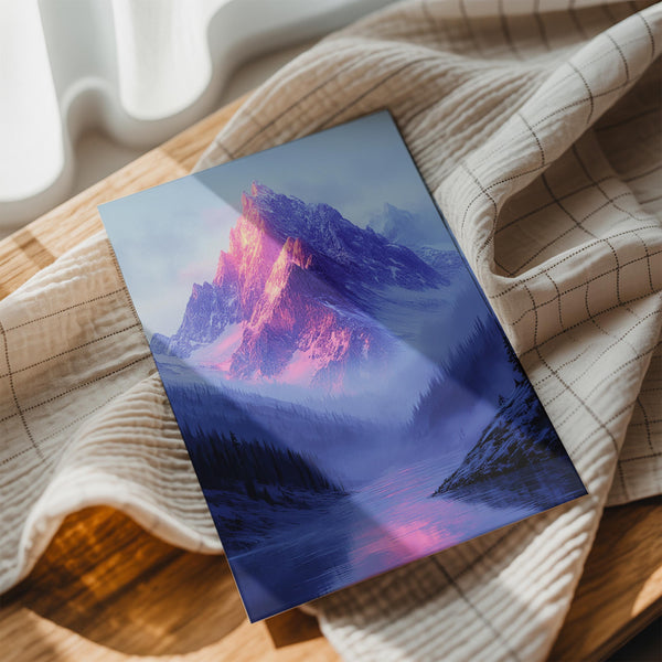 Majestic Pink Mountain