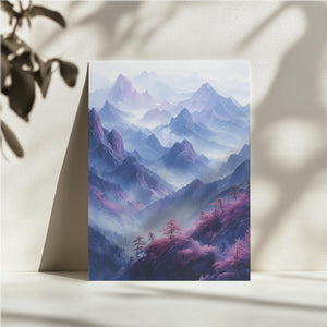 Ethereal Mountain Layers