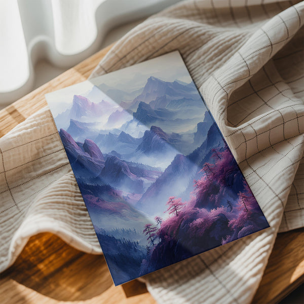 Ethereal Mountain Layers