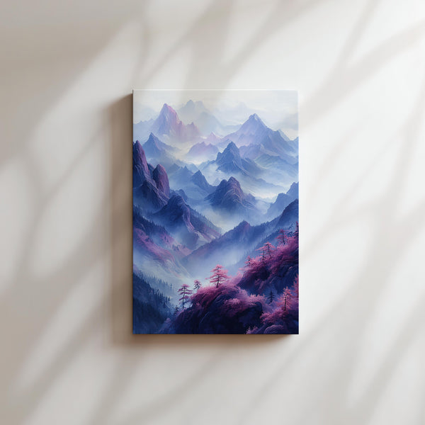 Ethereal Mountain Layers