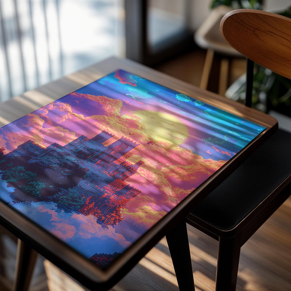 Castle in Pixel Clouds